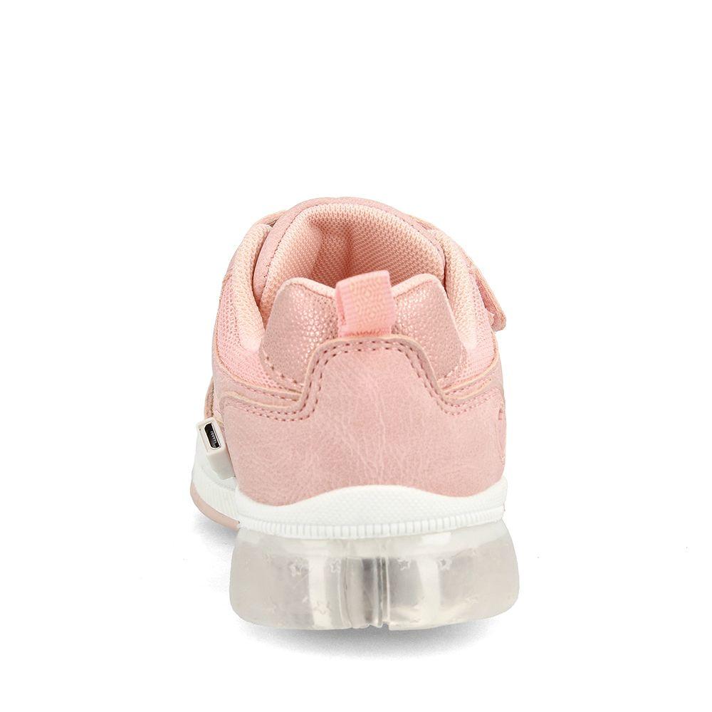 Zapatilla Niña Luces Bubblegummers Ocean Palo Rosa-2