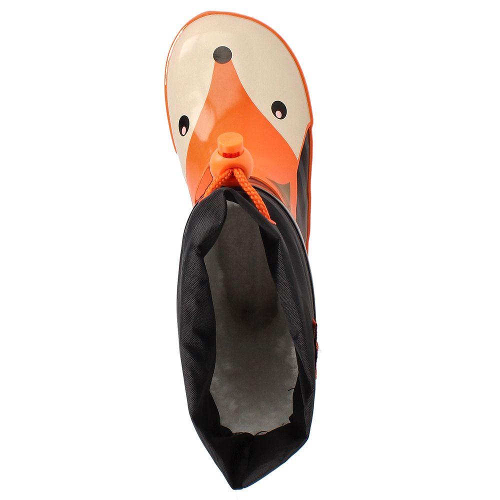 BOTA DE AGUA NIÑO BUBBLEGUMMERS FOX NEGRO 30-33-5