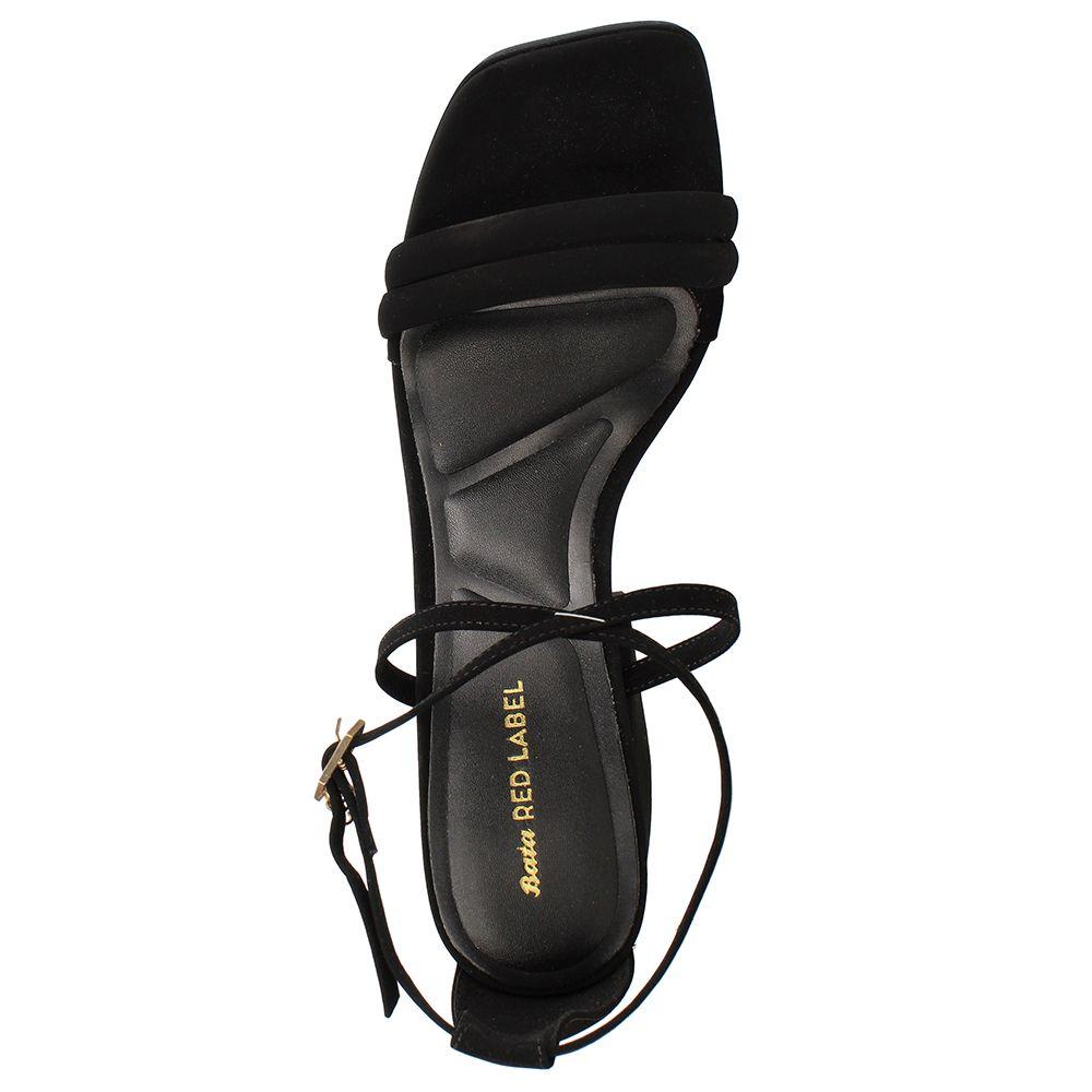 SANDALIA MUJER BATA ROSA NEGRO-5