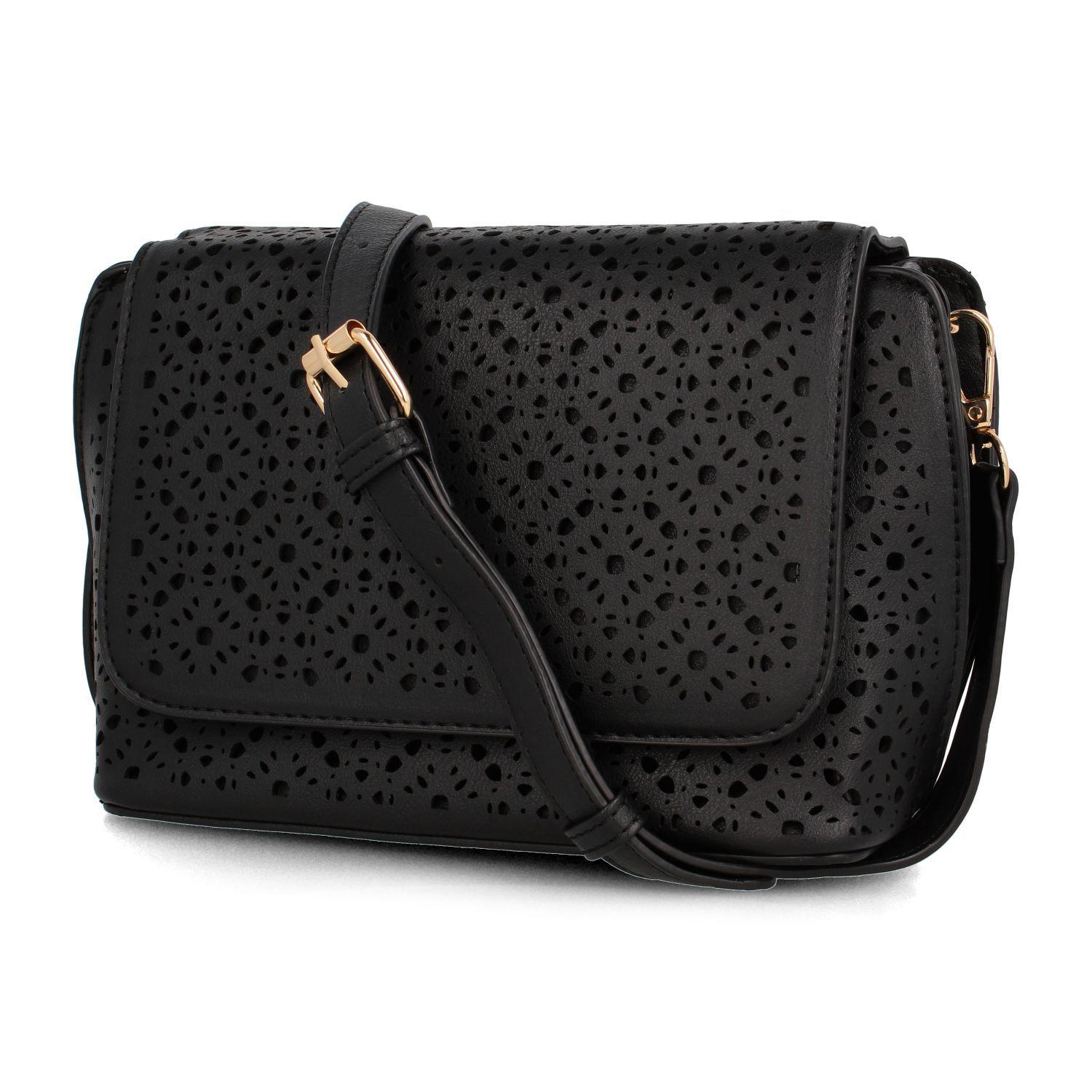 Cartera Mujer Bata Indigo Negro-3