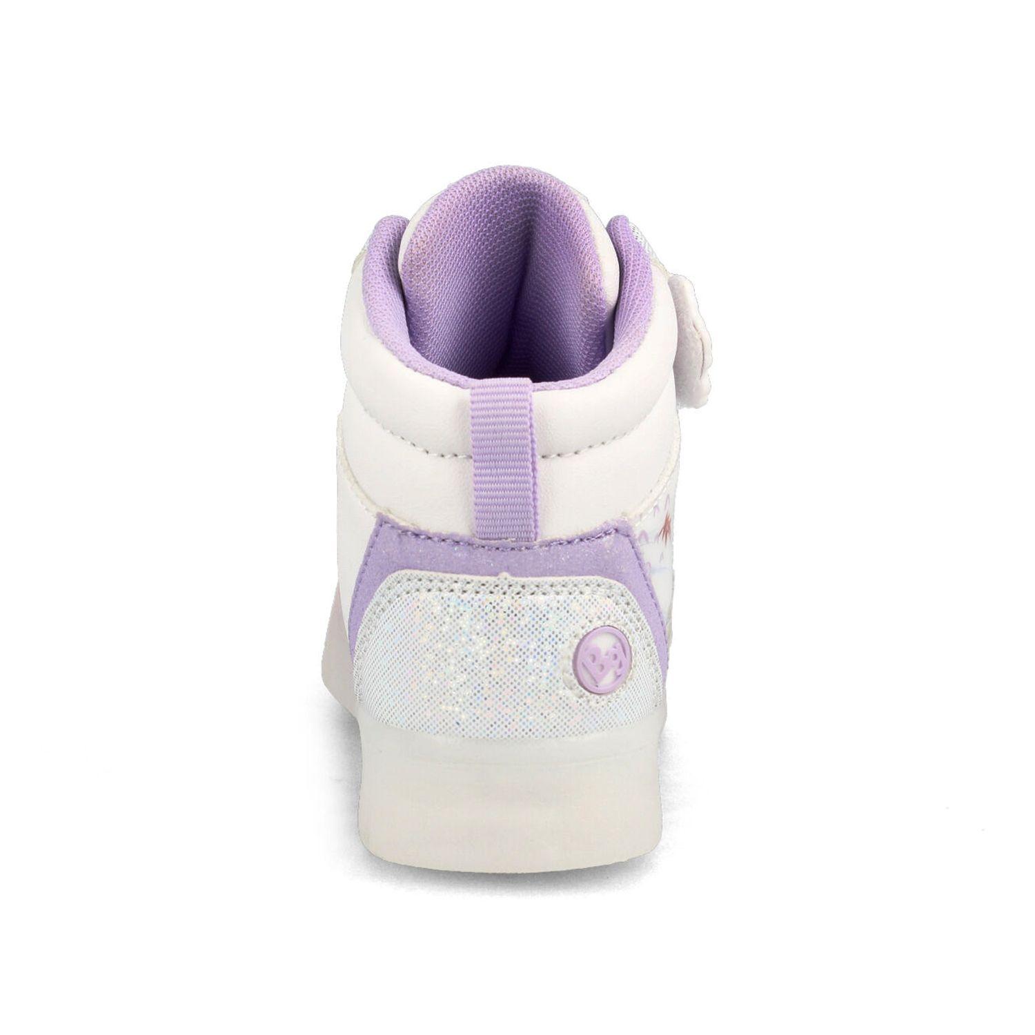 Zapatilla Niña Bubblegummers Frozen Blanco - Lila-2