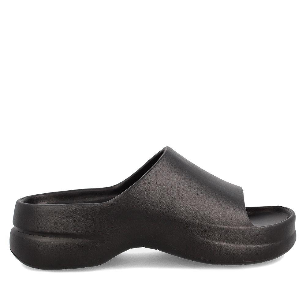 Sandalia Mujer Bata Onda Negro-0