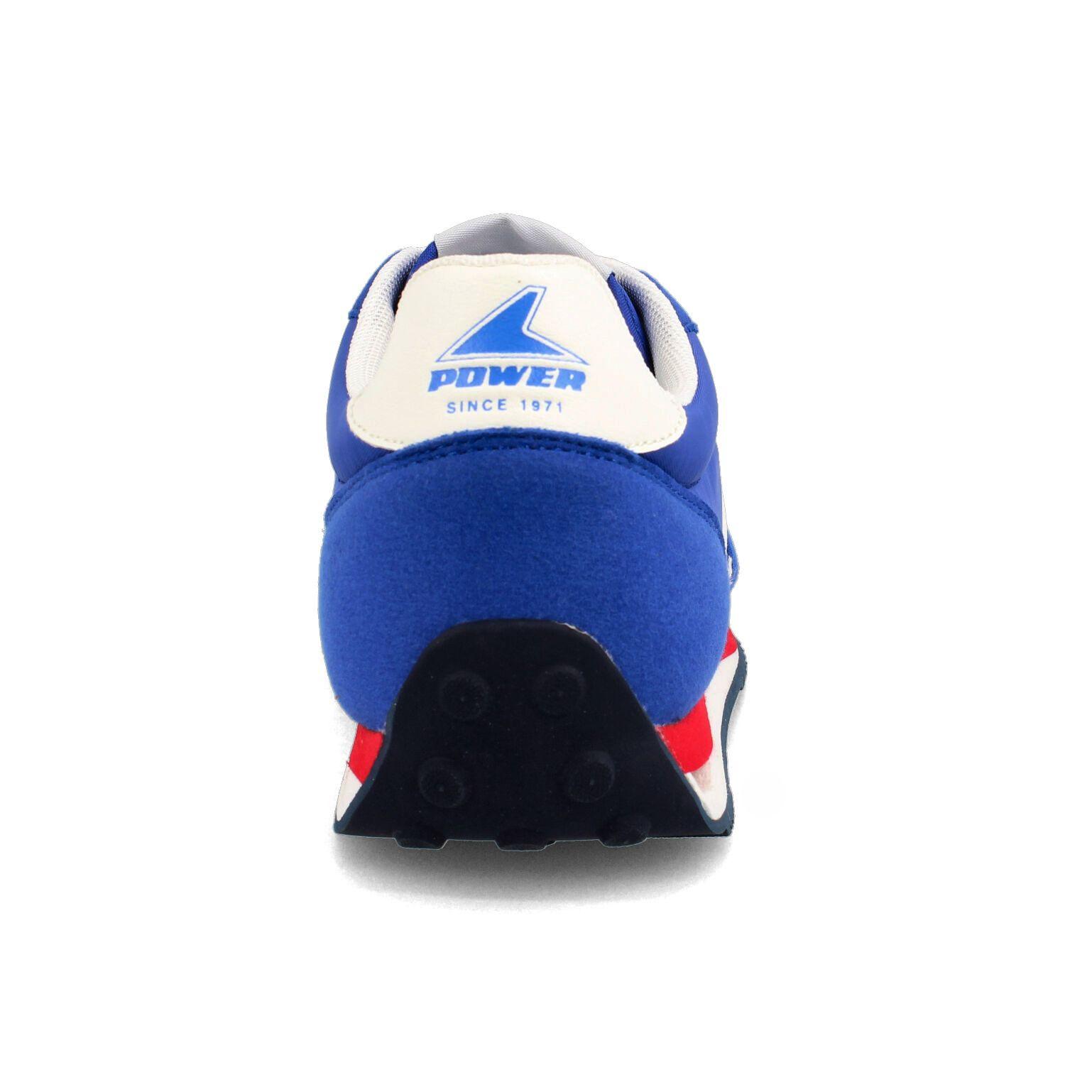 Zapatilla Mujer Power Force 5 Retrospec Azul Marino - Rojo-2