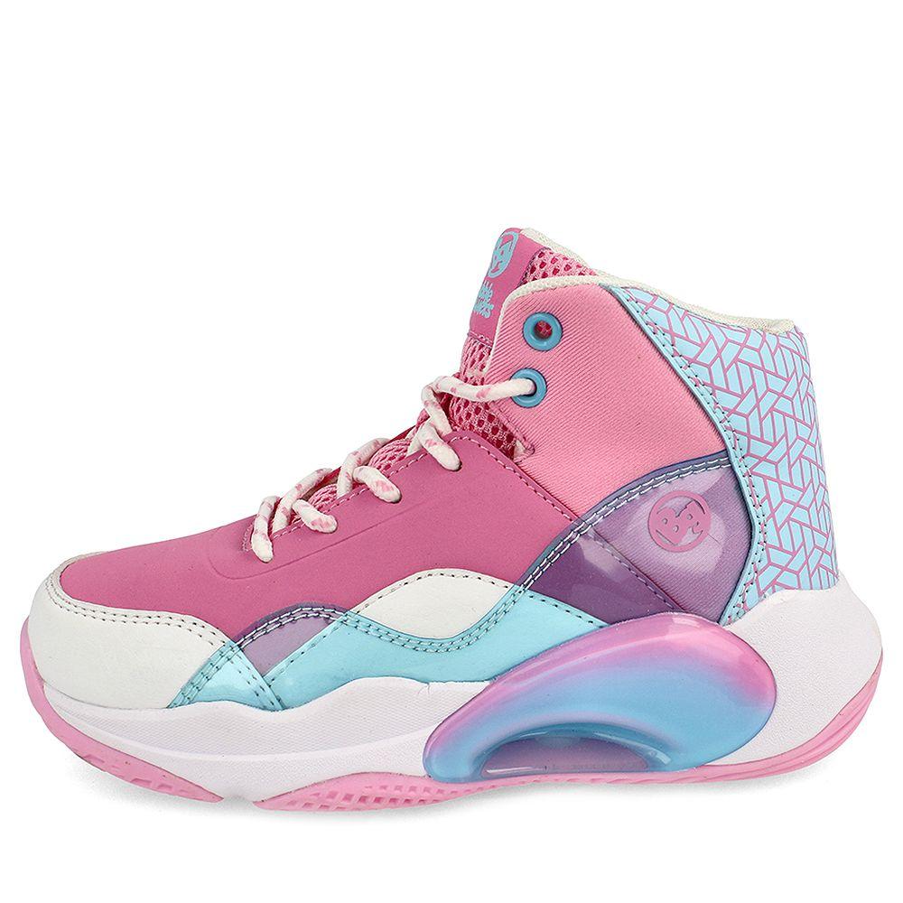 BOTÍN NIÑA BUBBLEGUMMERS KOBE ROSADO - AQUA 30 - 33-1