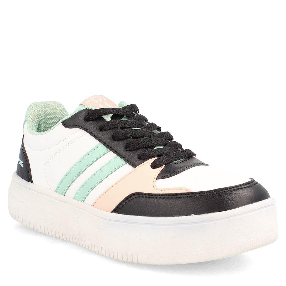 ZAPATILLA MUJER NORTH STAR DAVE BLANCO - NEGRO-0