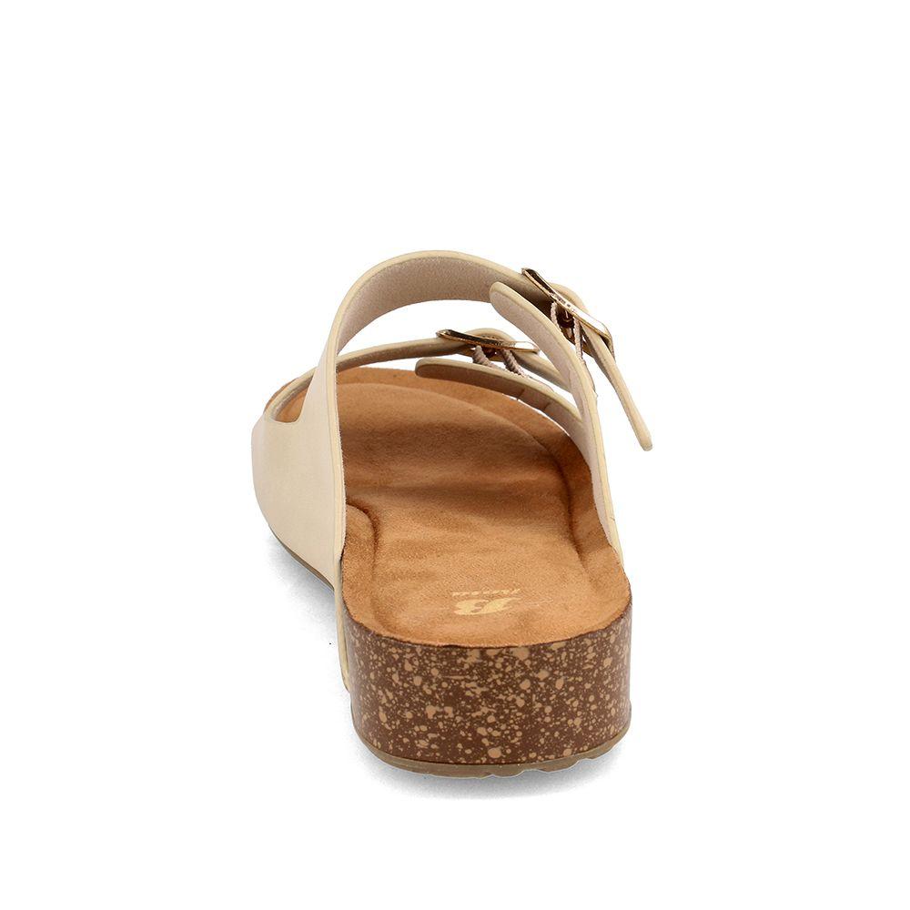 Sandalia Mujer Bata Enjoy Beige-2