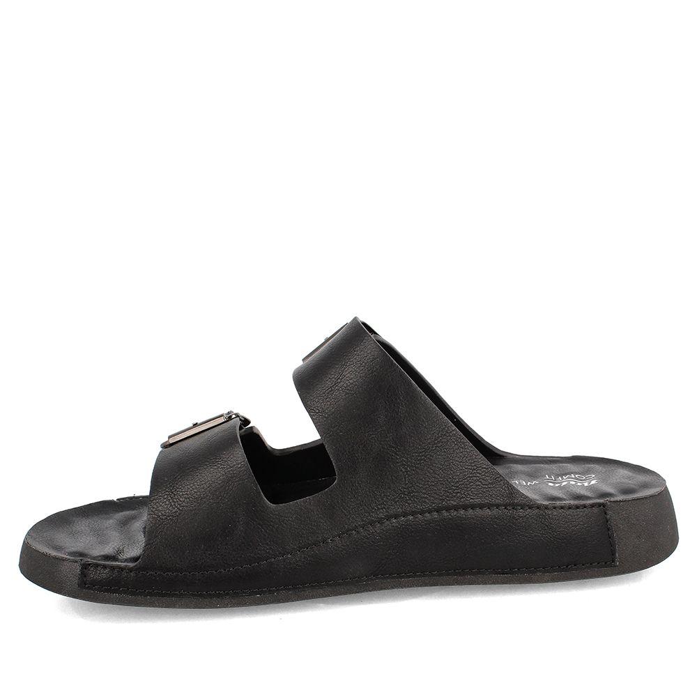 Sandalia Hombre Bata Caman Negro-1
