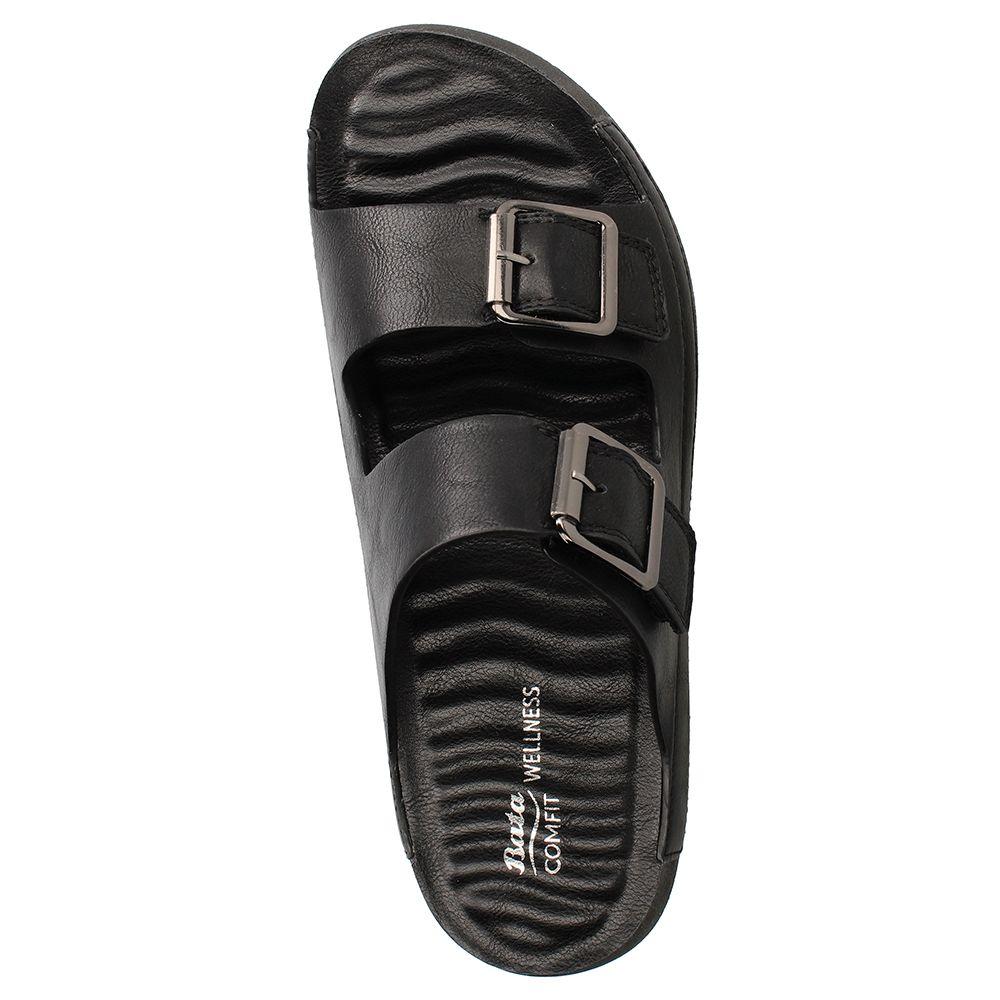 Sandalia Hombre Bata Caman Negro-5