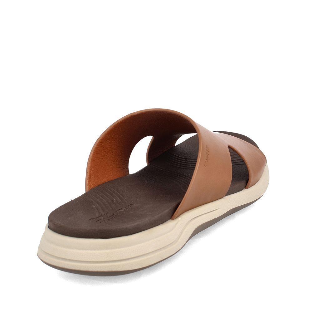 SANDALIA HOMBRE BATA COMFIT BAMBOO CAFE CLARO-3