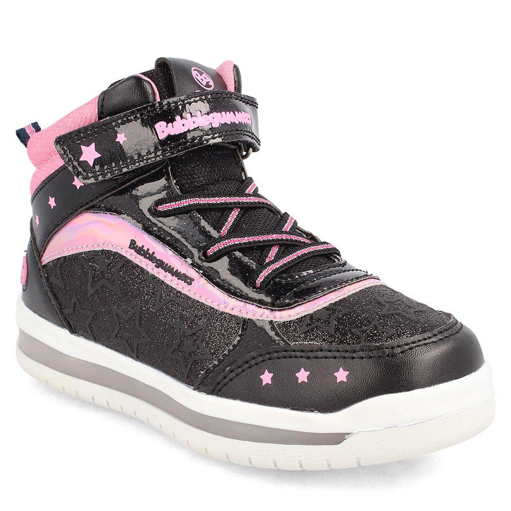 ZAPATILLA NIÑA BUBBLEGUMMERS SATURNO NEGRO 30-33-0