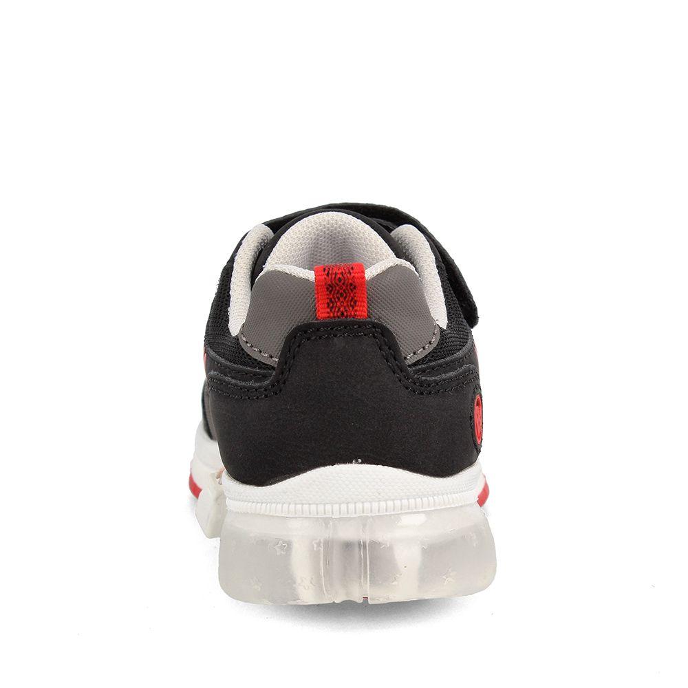Zapatilla Niño Luces Bubblegummers Ocean Negro-2