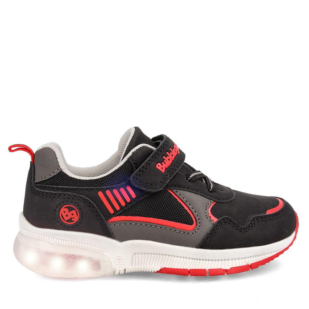 Zapatilla Niño Luces Bubblegummers Ocean Negro-7