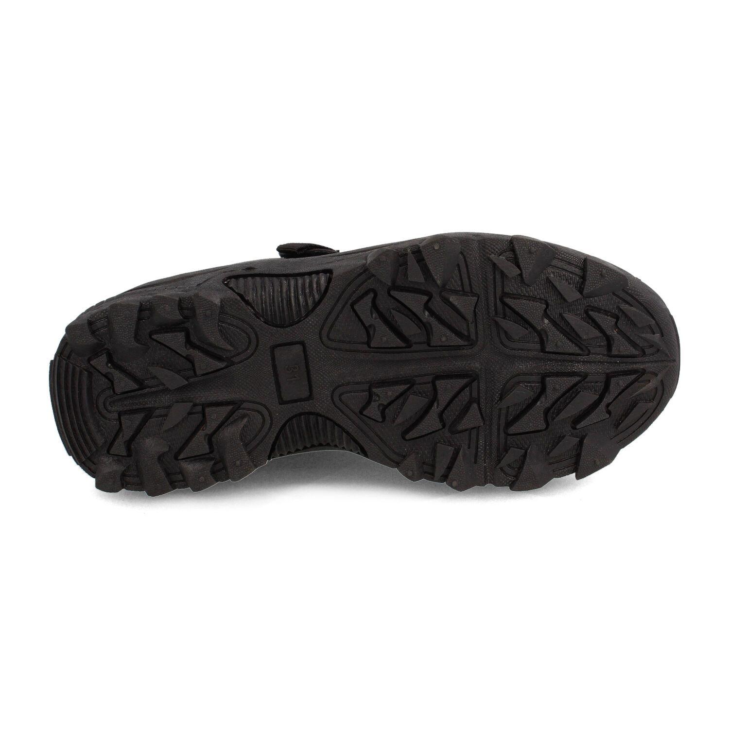 Zapatilla Niño Weinbrenner Rocky Negro-4