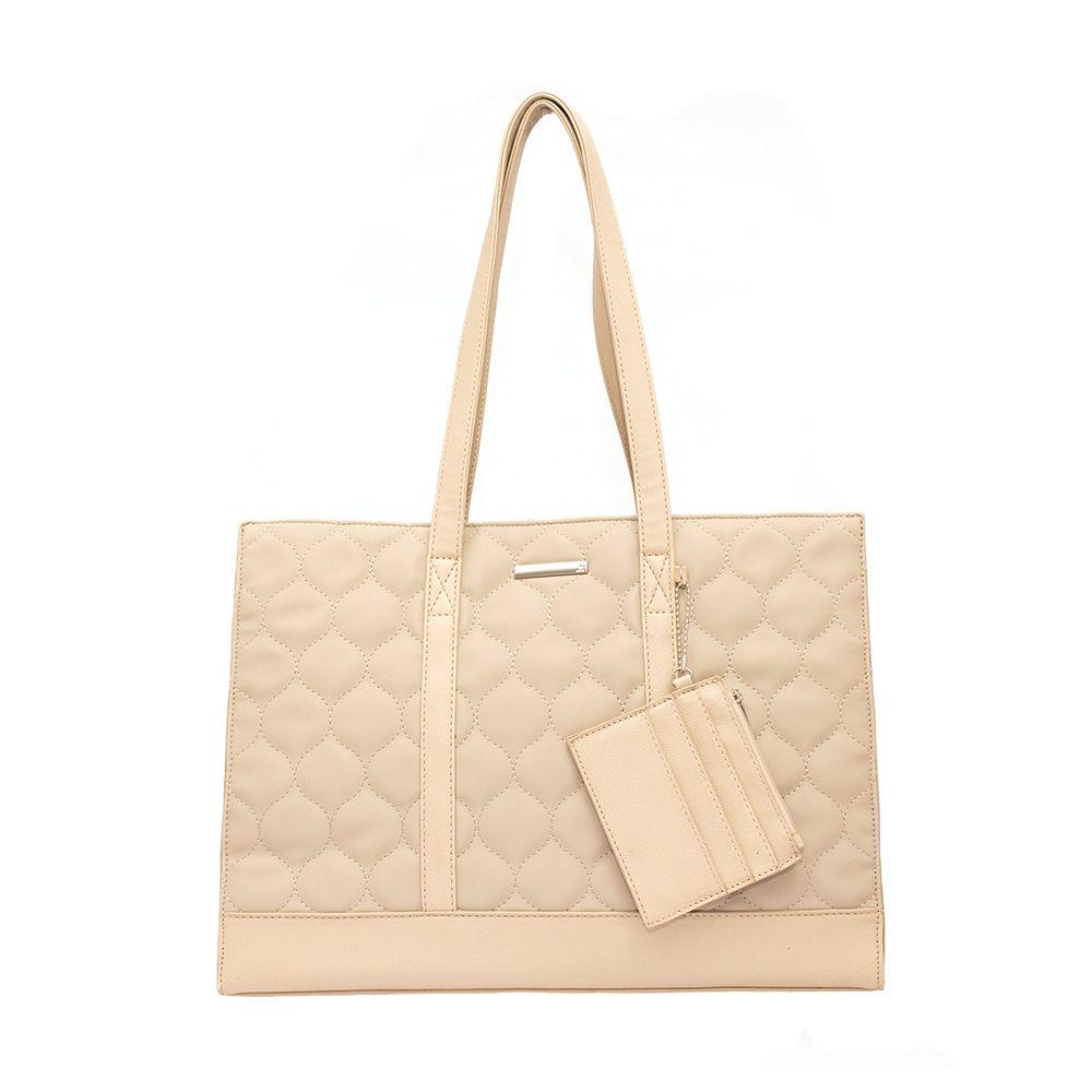 Cartera Mujer Bata Celia Beige-0