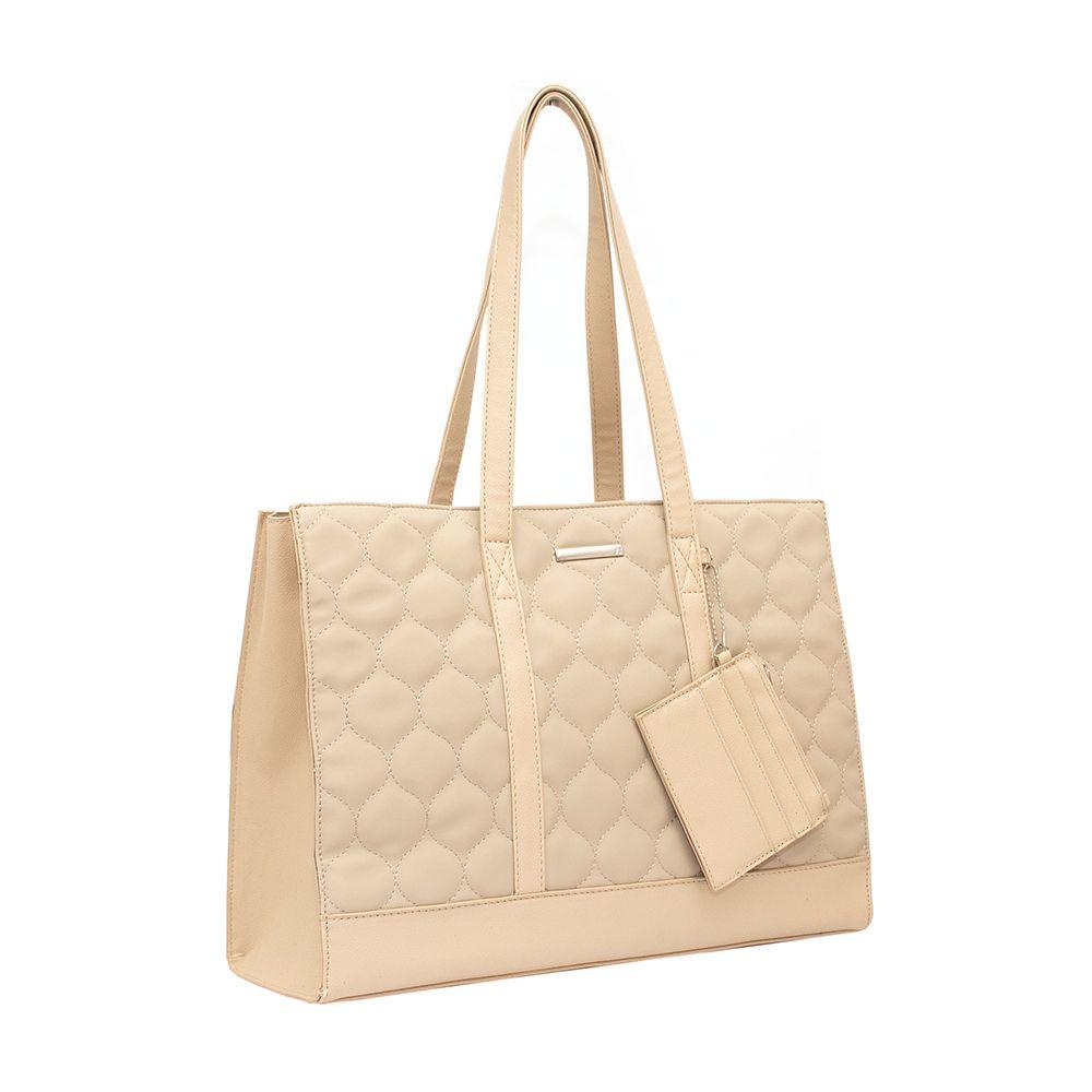 Cartera Mujer Bata Celia Beige-1