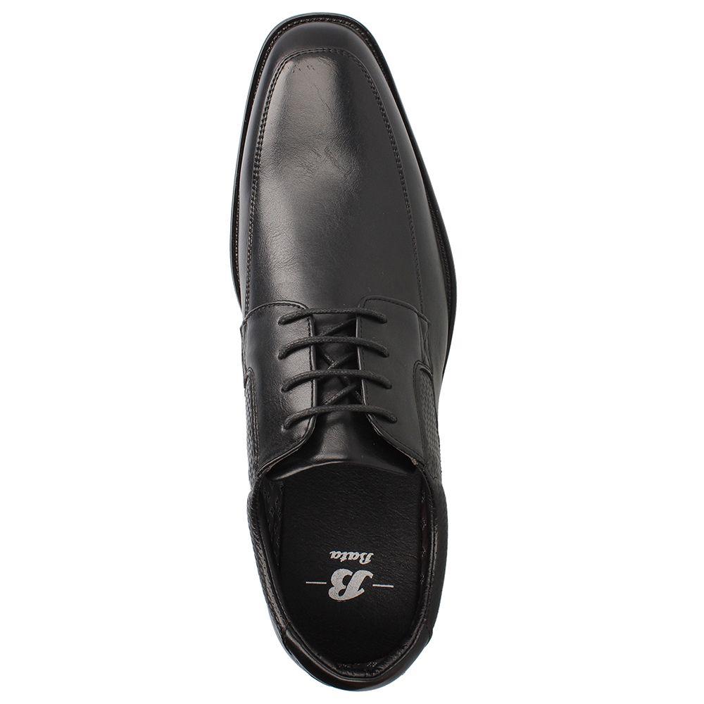 ZAPATO HOMBRE BATA BARNES CORDONES NEGRO-5