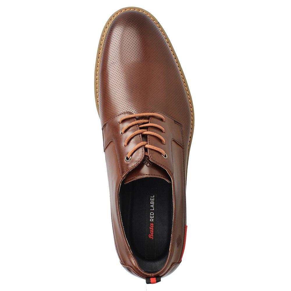 Zapato Hombre Bata Red Label Juaquin Café-5