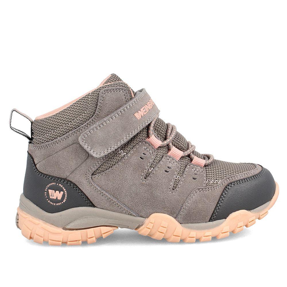 Botín Niña Weinbrenner Galapagos Gris - Rosa-0