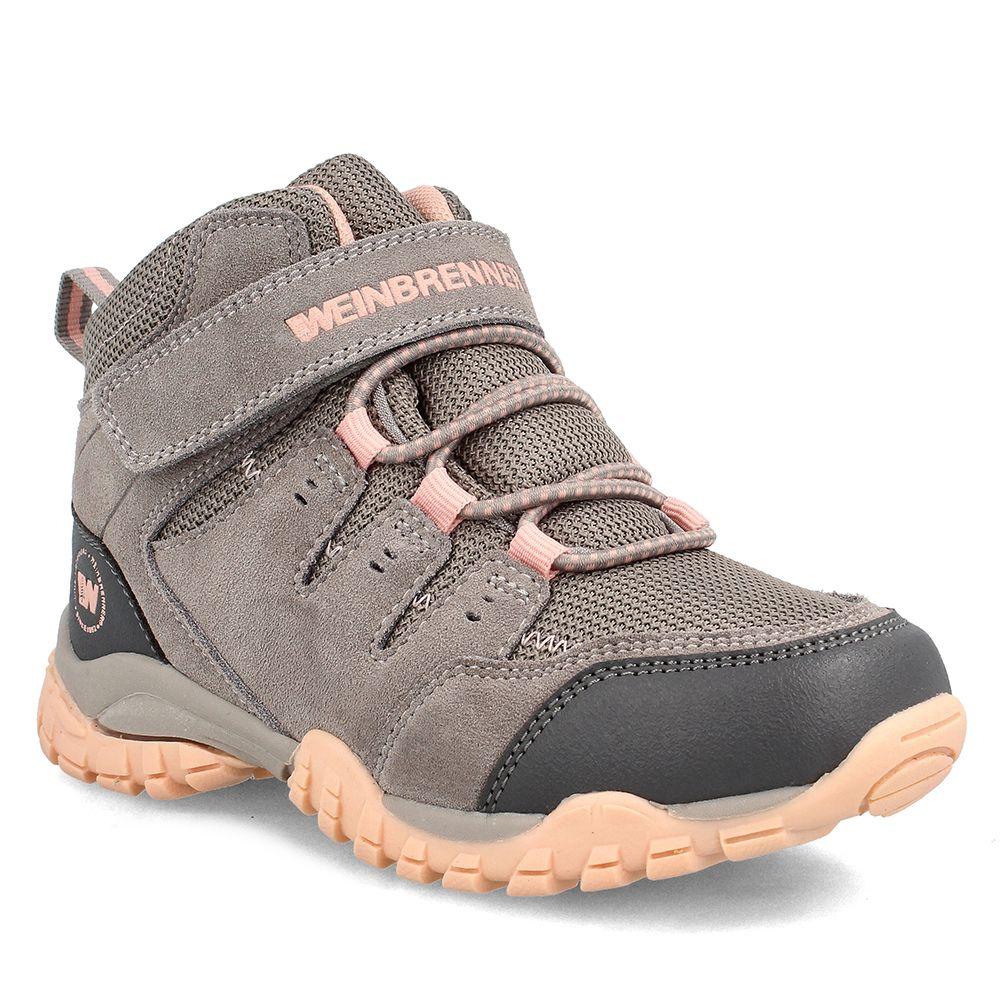 Botín Niña Weinbrenner Galapagos Gris - Rosa-1