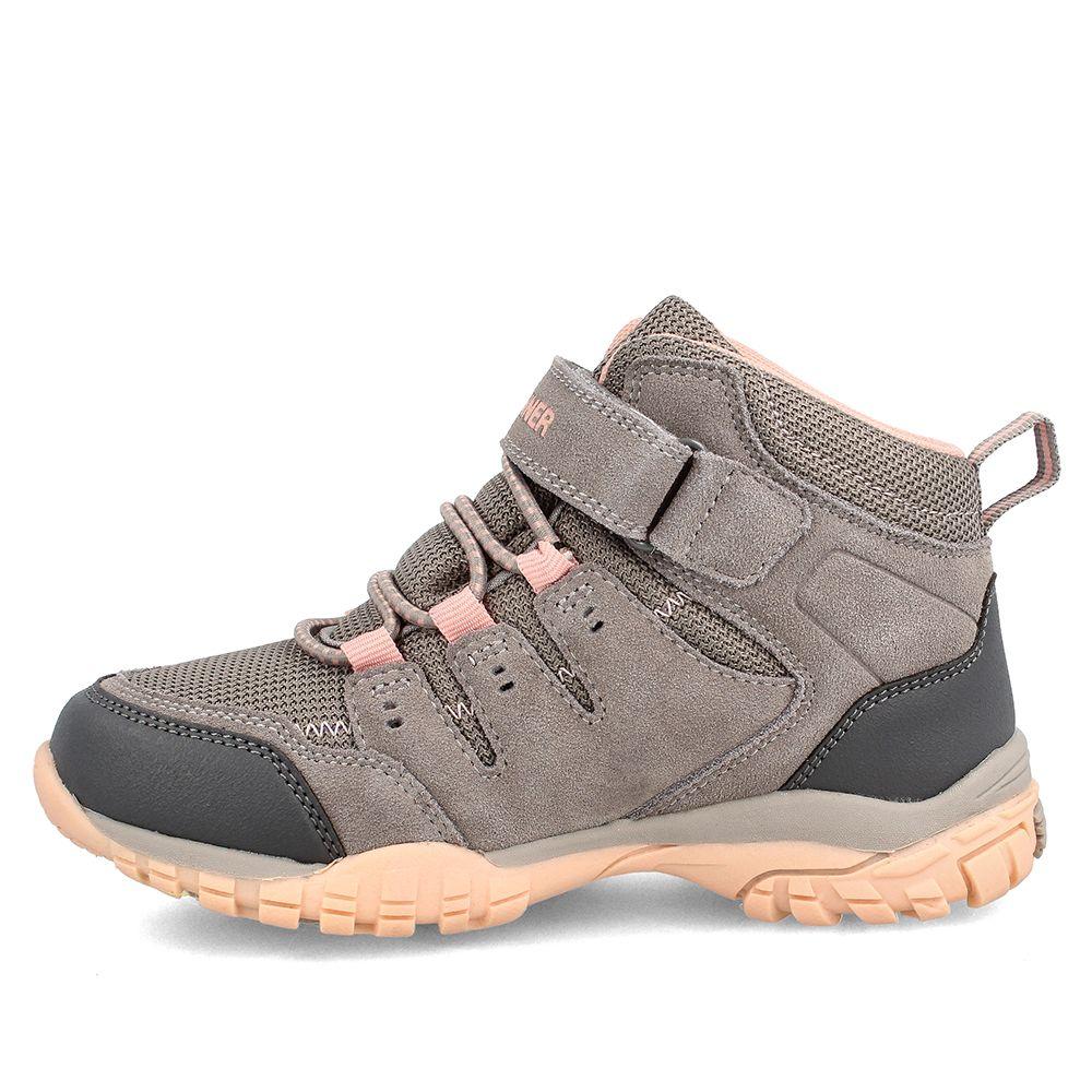 Botín Niña Weinbrenner Galapagos Gris - Rosa-4