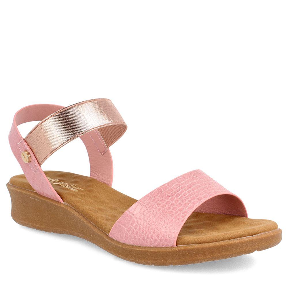 SANDALIA MUJER BATA COMFIT CERISE ROSADO-0