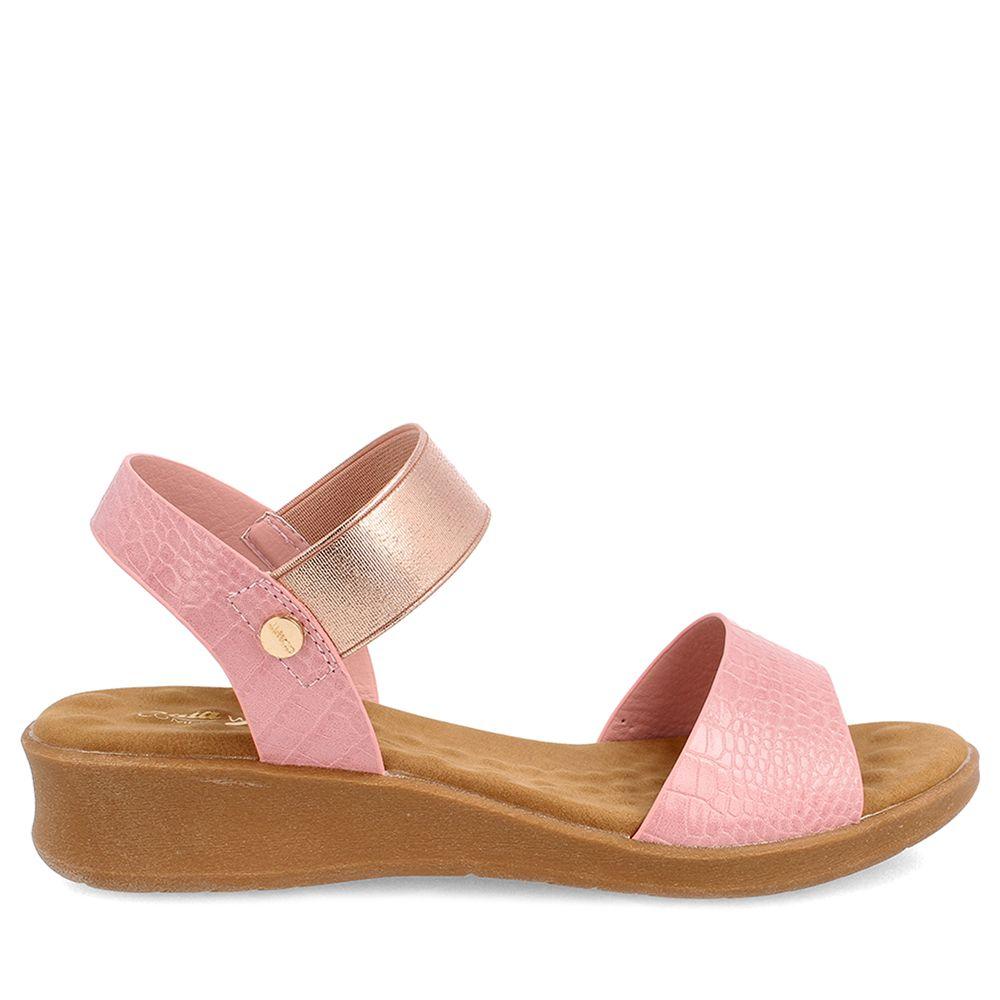SANDALIA MUJER BATA COMFIT CERISE ROSADO-4