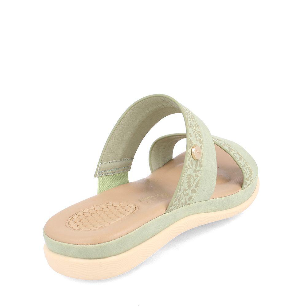 SANDALIA MUJER BATA COMFIT COLERIN MENTA- VERDE-3