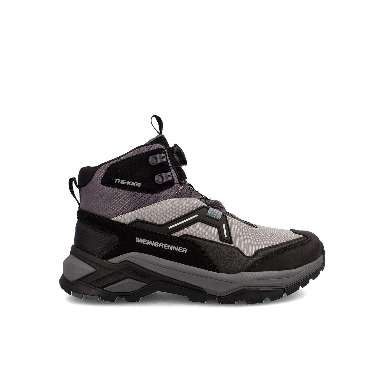Botin Hombre Weinbrenner Trekkr 500 Hi Roa Gris-0