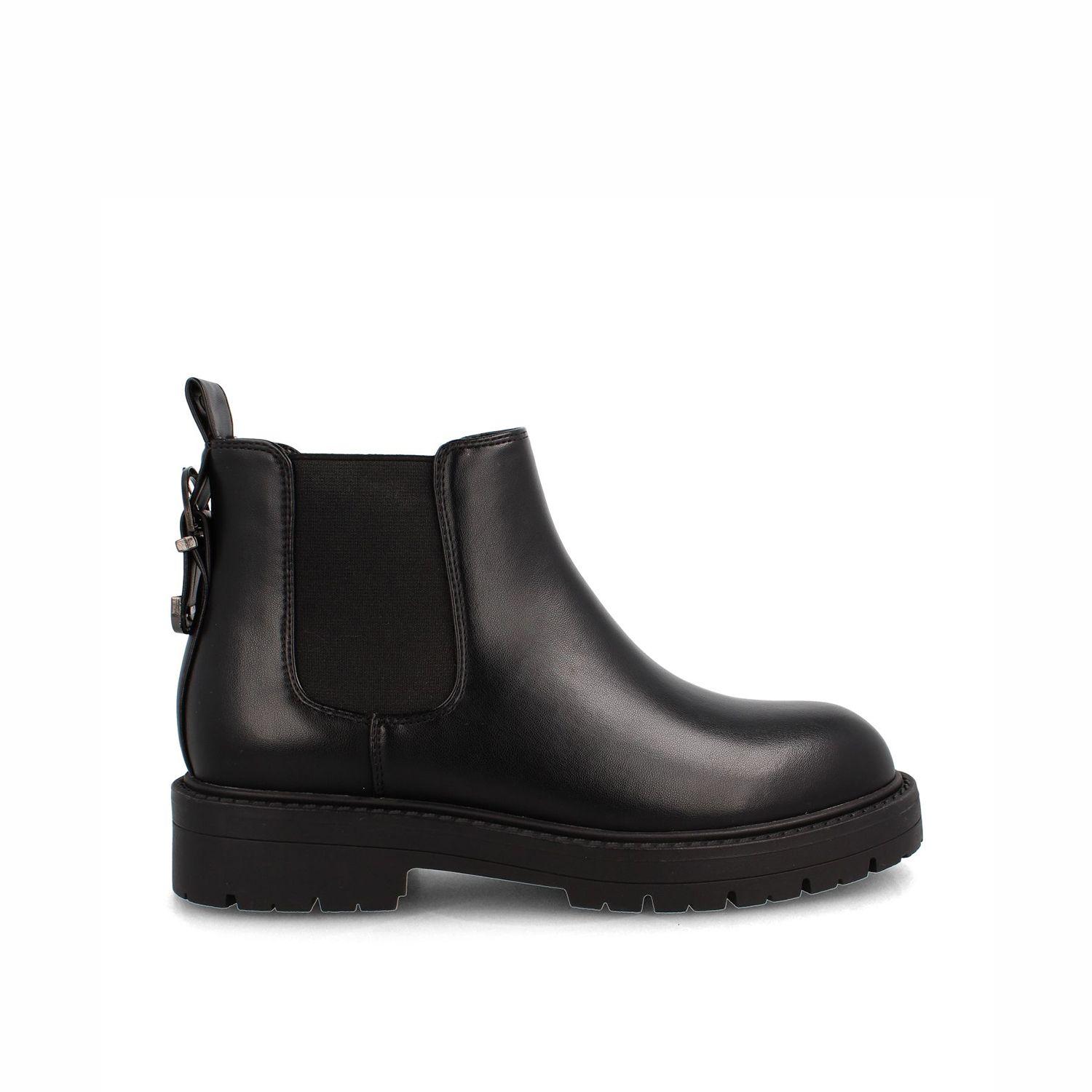 Botín Mujer Bata Madi Negro-0