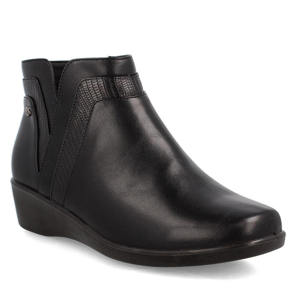 Botín Mujer Bata Comfit Newstar Negro-0