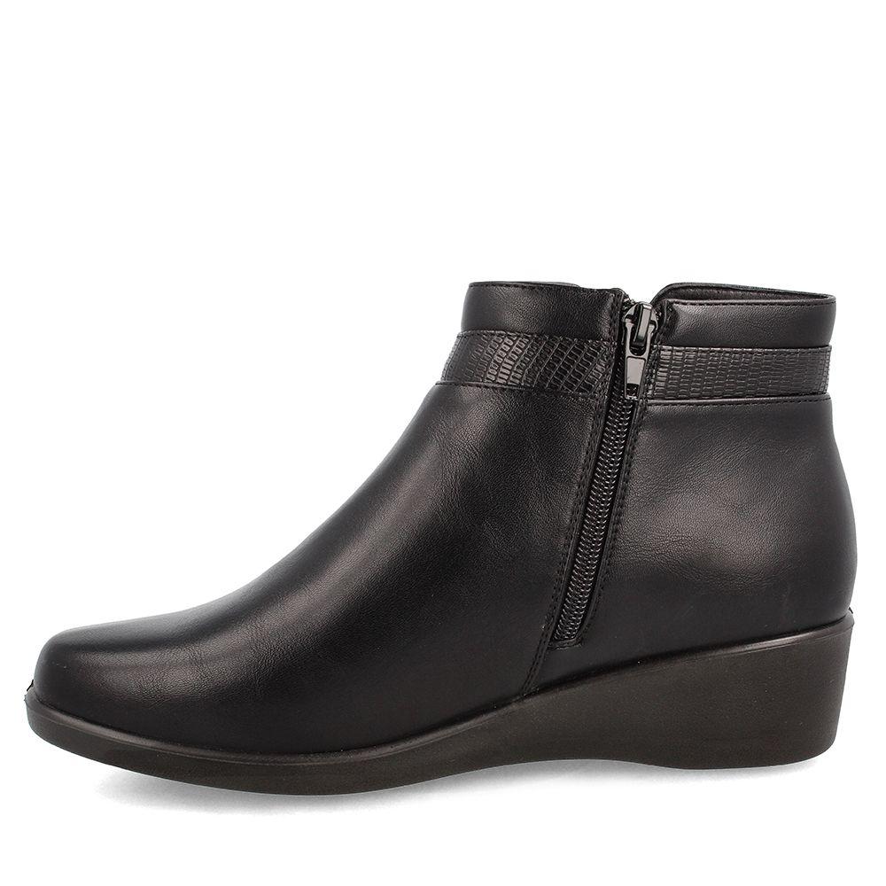 Botín Mujer Bata Comfit Newstar Negro-1
