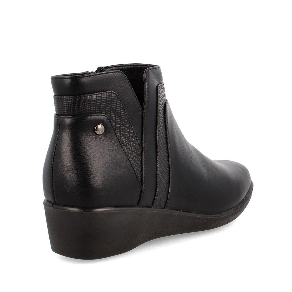 Botín Mujer Bata Comfit Newstar Negro-3