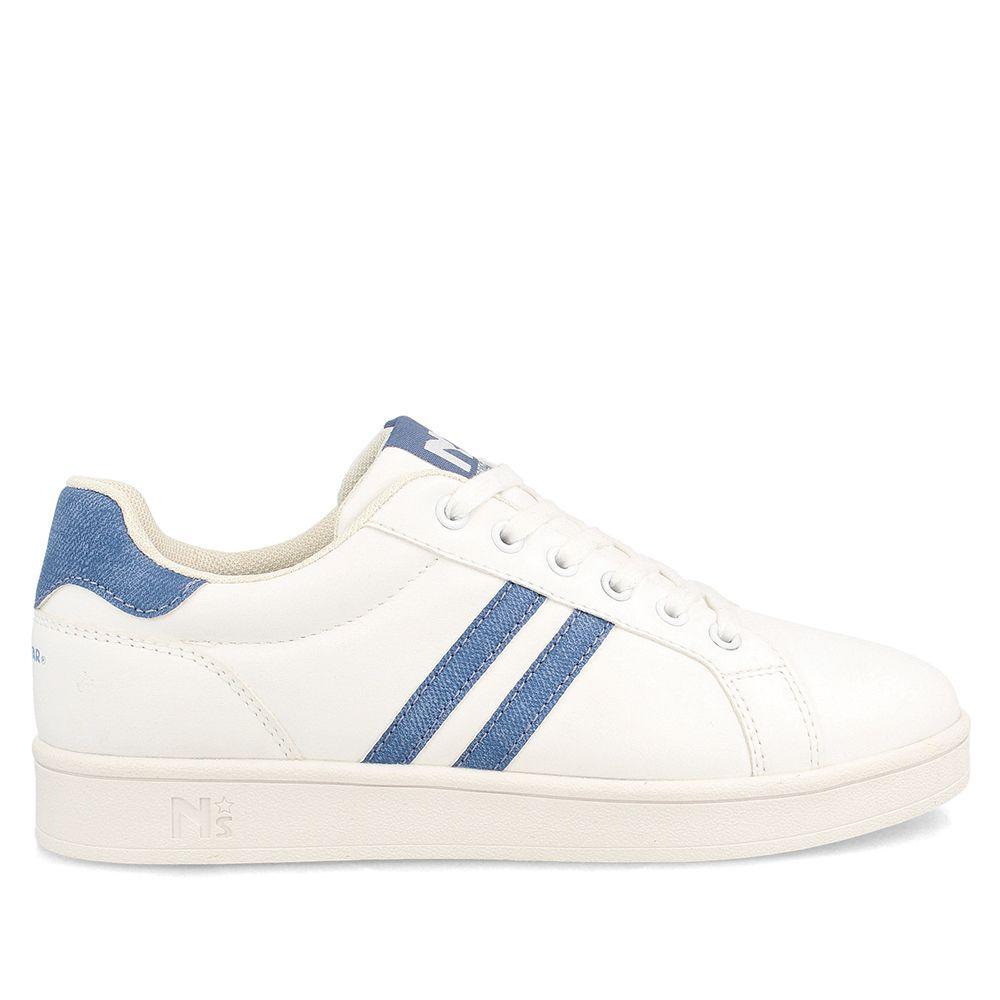 ZAPATILLA DEPORTIVA MUJER NORTH STAR COMPUS BLANCO - AZUL-4