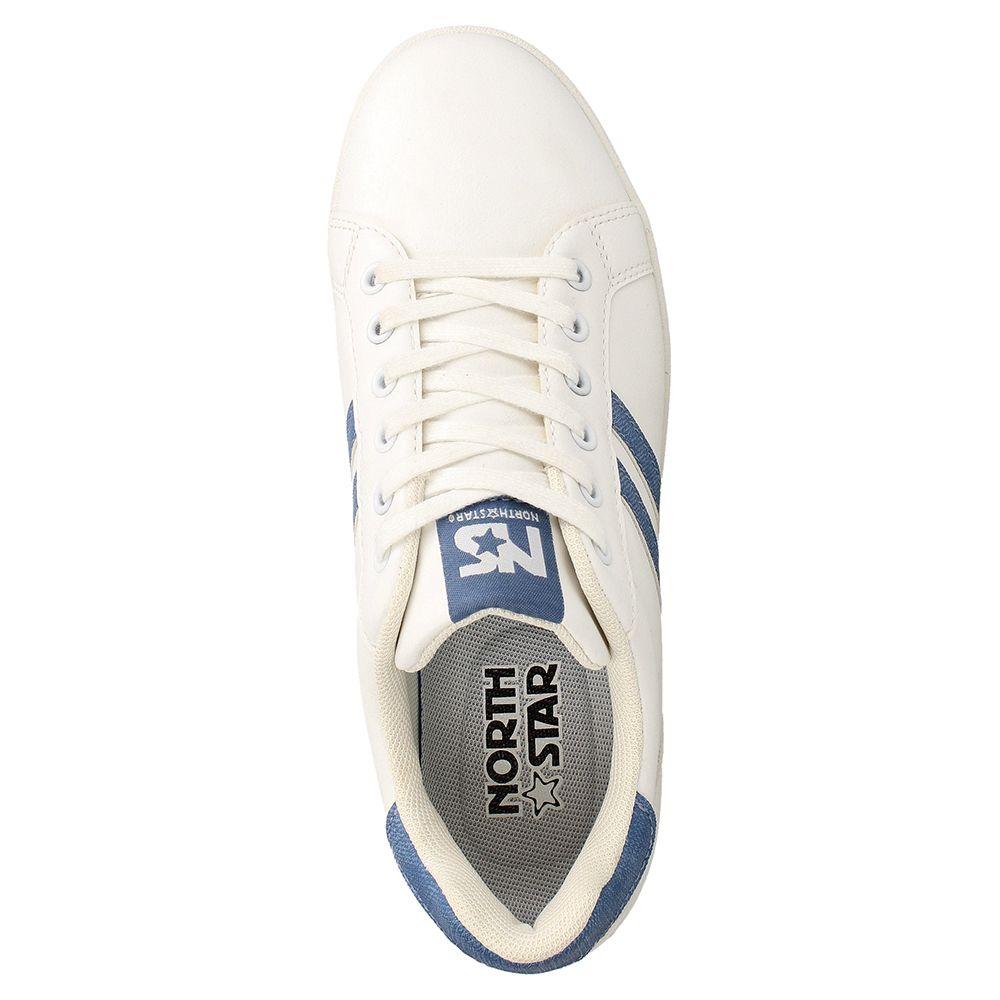 ZAPATILLA DEPORTIVA MUJER NORTH STAR COMPUS BLANCO - AZUL-5