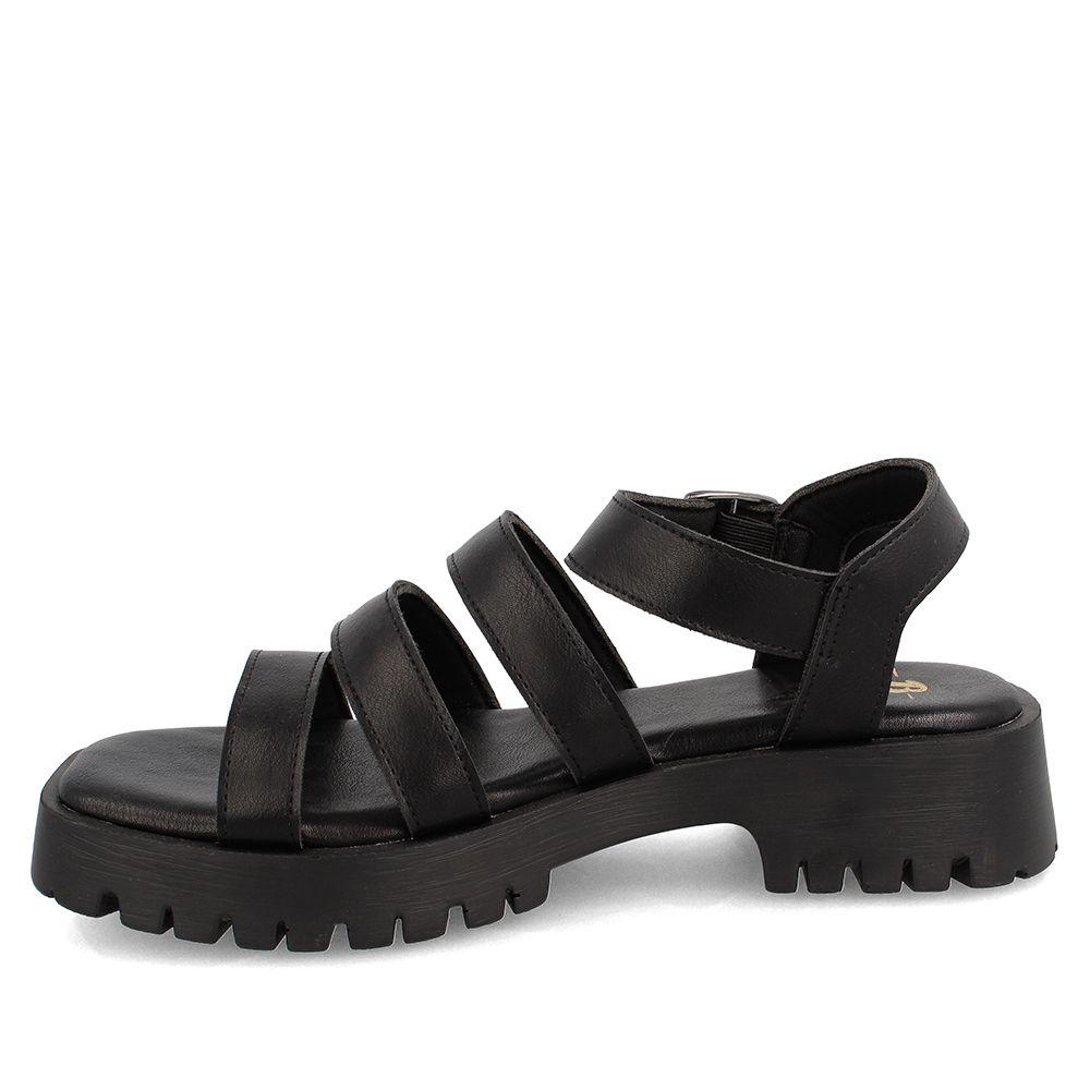 Sandalia Mujer Bata Manu Negro-1