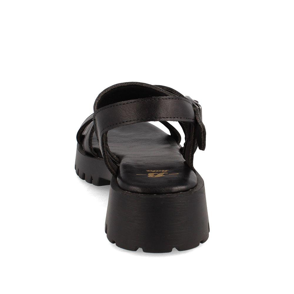 Sandalia Mujer Bata Manu Negro-2