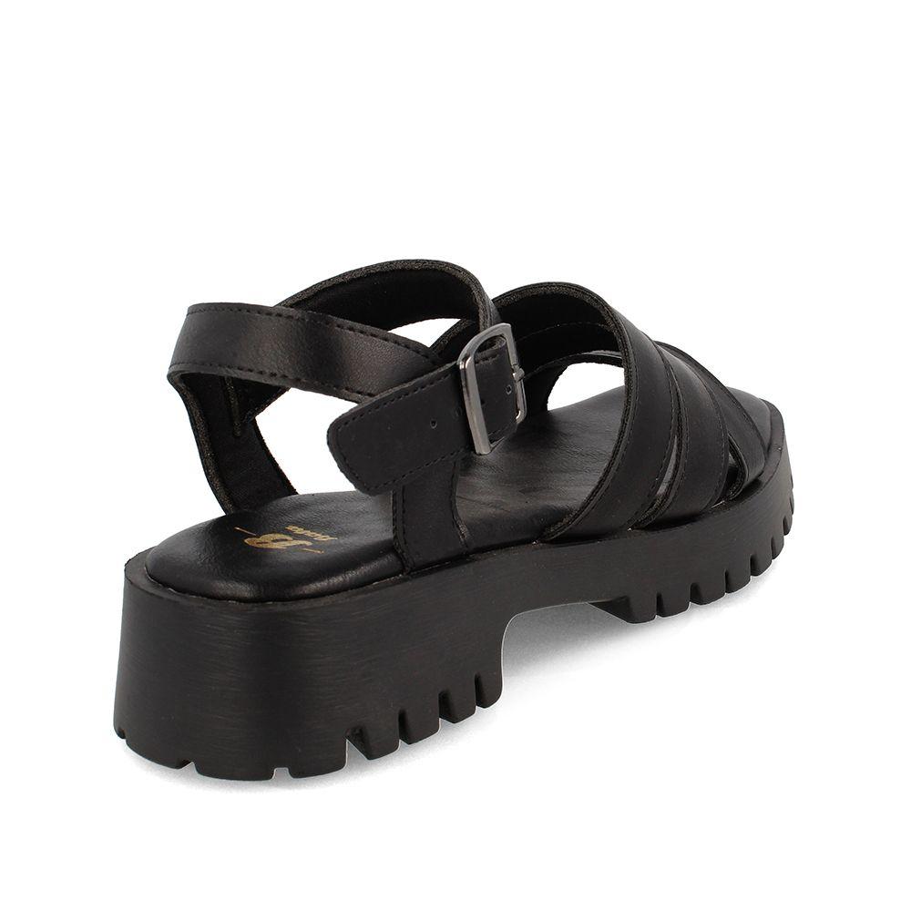 Sandalia Mujer Bata Manu Negro-3