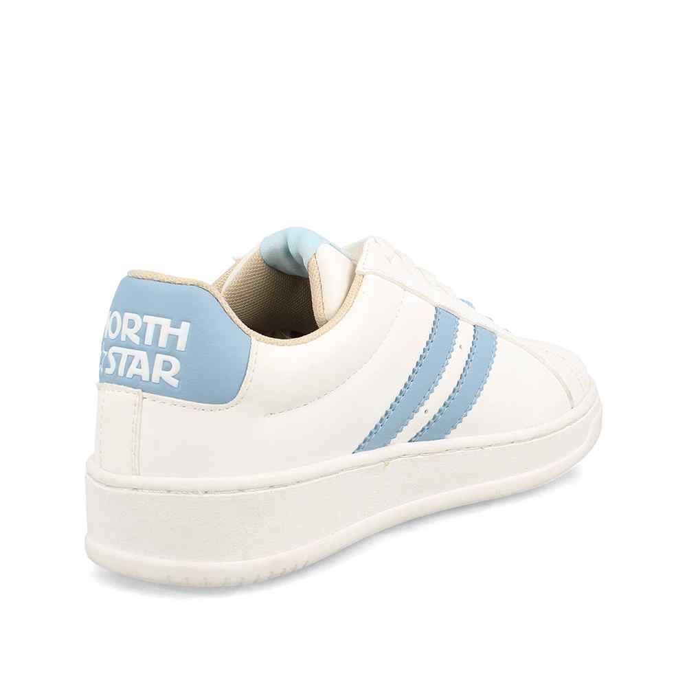 ZAPATILLA MUJER NORTH STAR NEW COMPUS BLANCO CELESTE-3