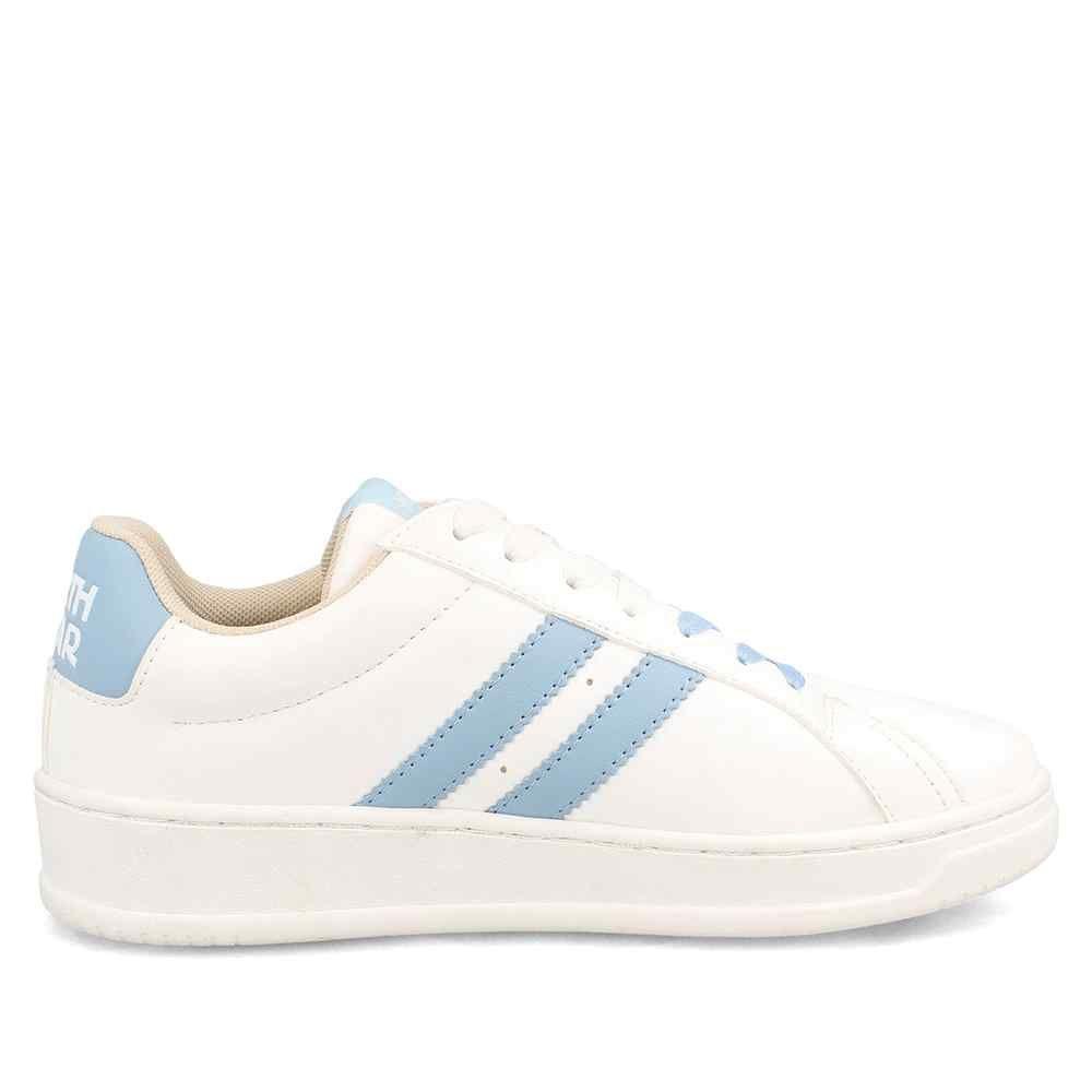 ZAPATILLA MUJER NORTH STAR NEW COMPUS BLANCO CELESTE-4