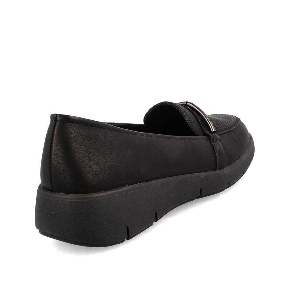 Mocasin Mujer Bata Fiona Negro-3