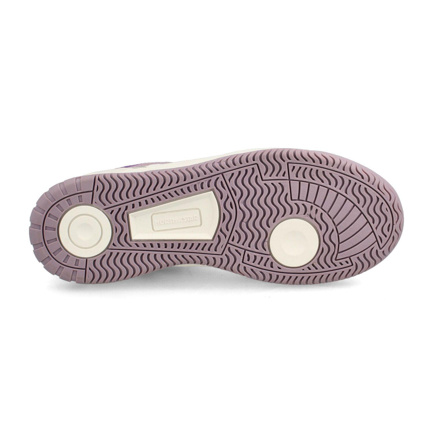 Zapatilla Mujer North Star Vittel Blanco-Lila-4