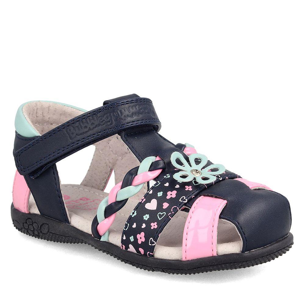 SANDALIA NIÑA BUBBLEGUMMERS ADELA AZUL MARINO 22-25-0