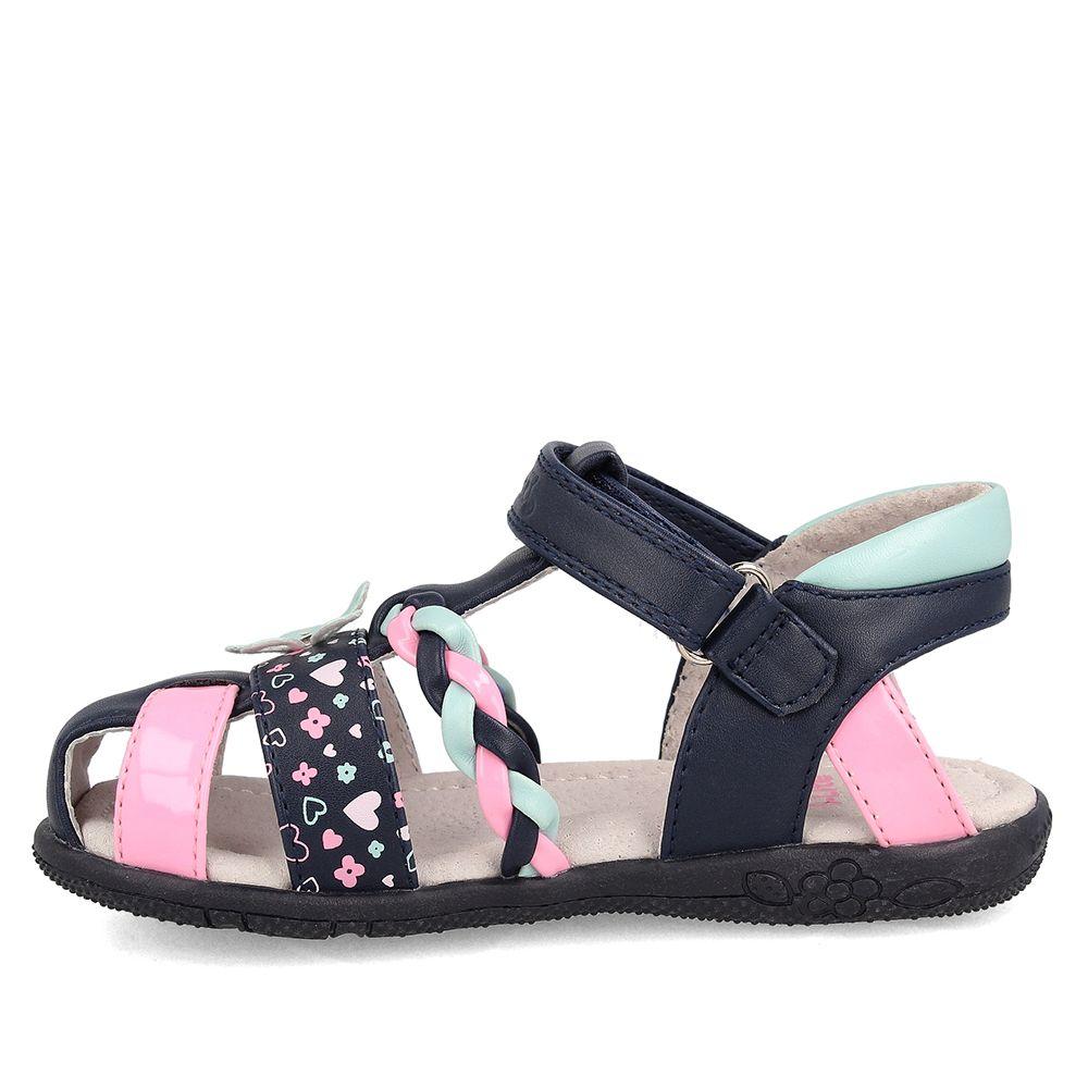 SANDALIA NIÑA BUBBLEGUMMERS ADELA AZUL MARINO 22-25-1