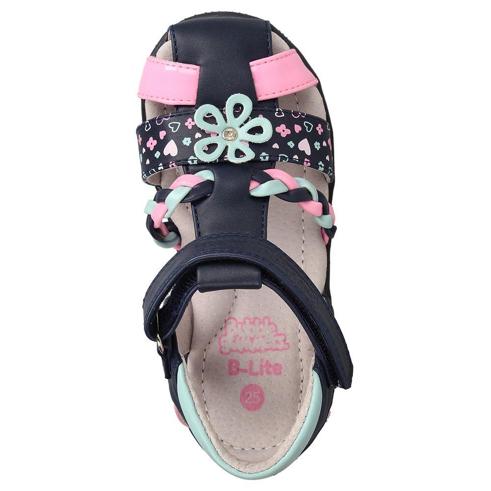 SANDALIA NIÑA BUBBLEGUMMERS ADELA AZUL MARINO 22-25-5