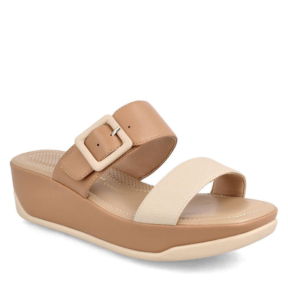 Sandalia Mujer Bata Carol Café-0