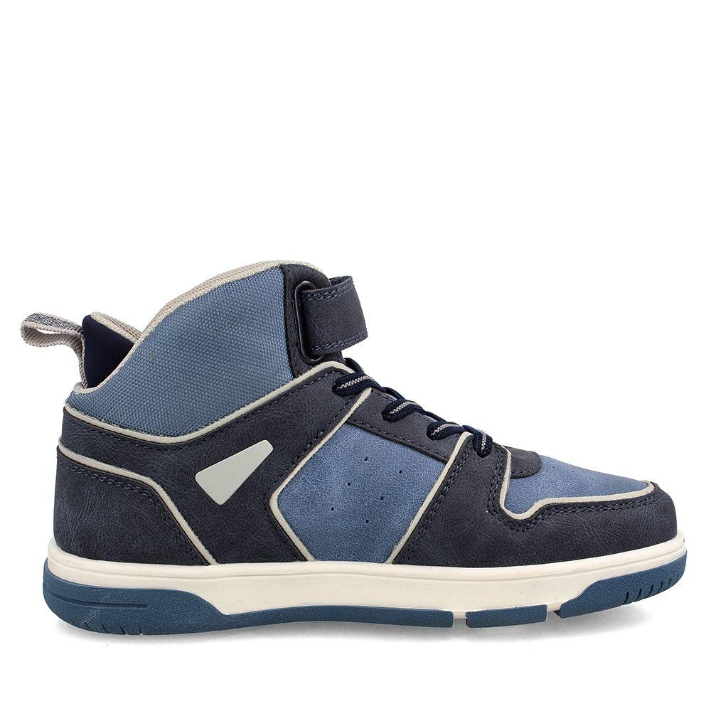 Botín Niño Bubblegummers Ballou Junior Azul Marino-4