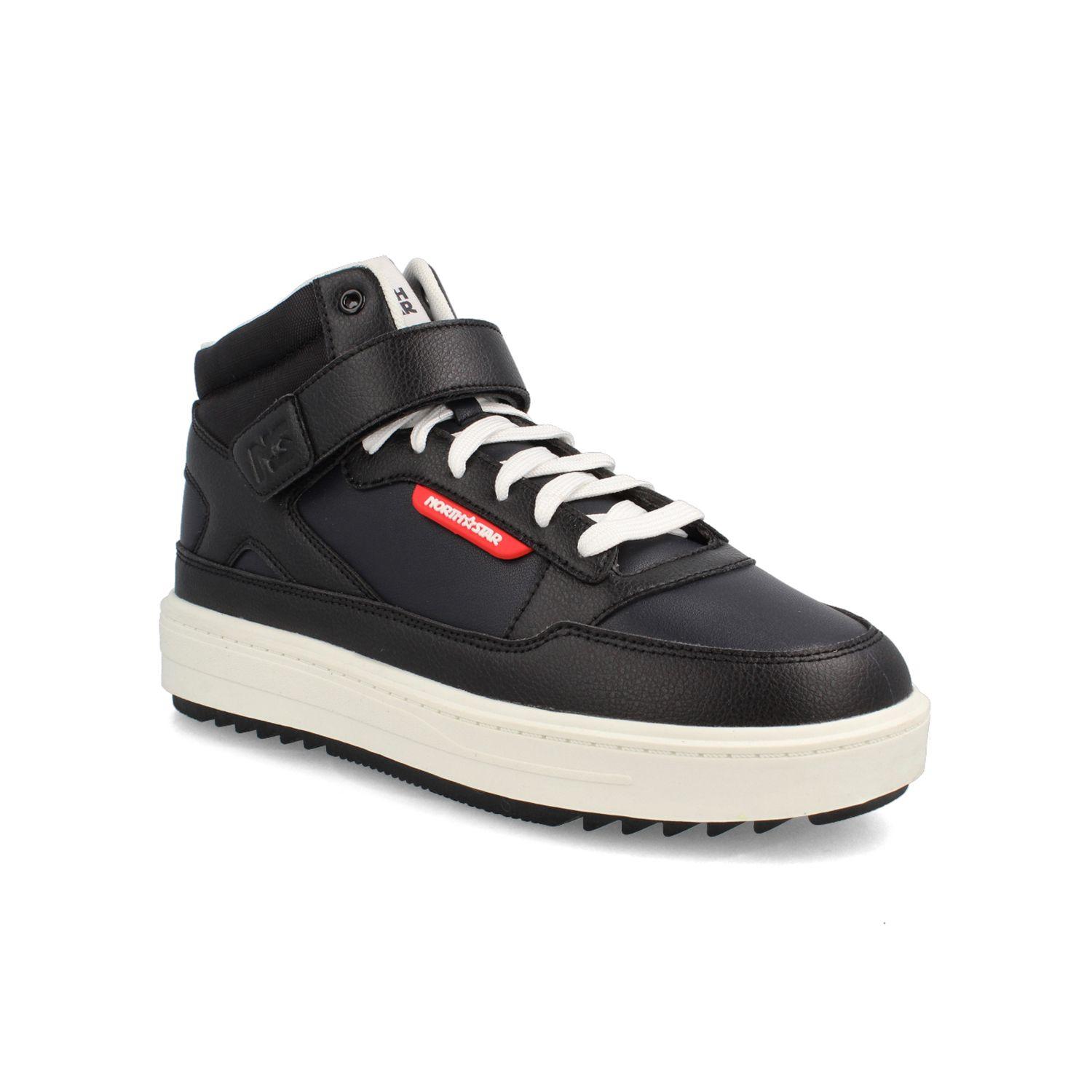 Zapatilla Hombre North Star Replay Negro - Blanco-1