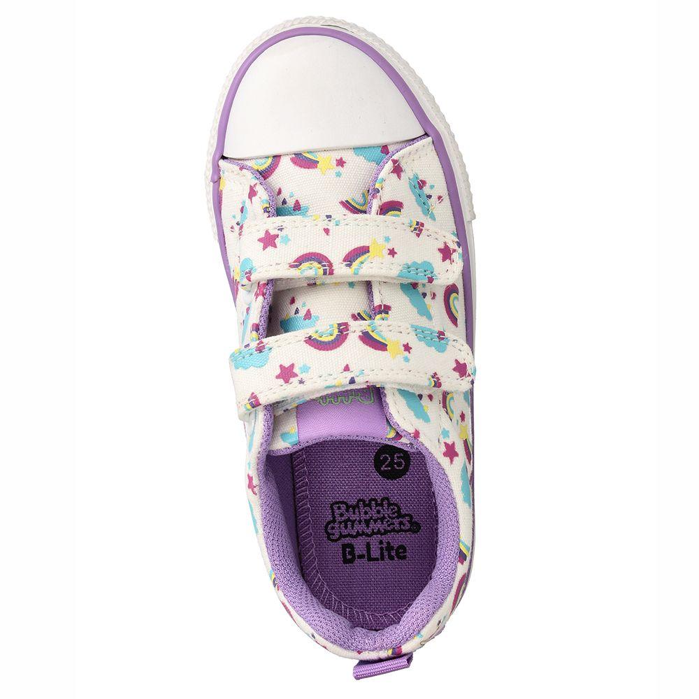 Zapatilla Niña Bubblegummers Astorga Blanco-Lila-5