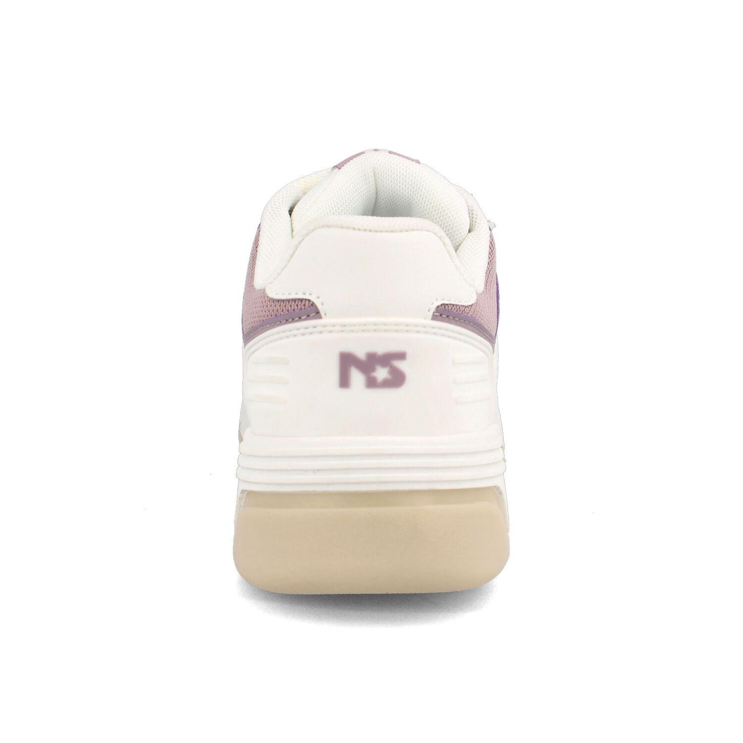 Zapatilla Mujer North Star Skater Chunk Blanco-Morado-2