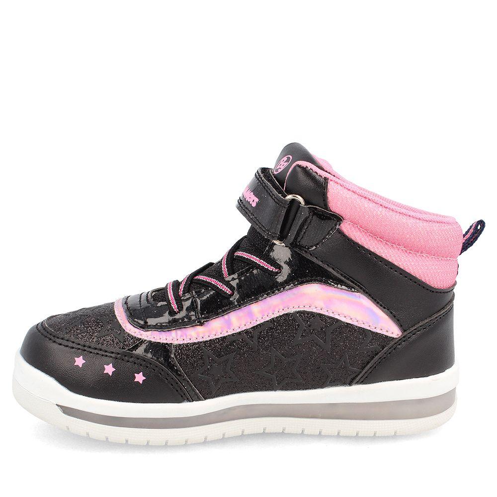 ZAPATILLA NIÑA BUBBLEGUMMERS SATURNO NEGRO 34-38-1